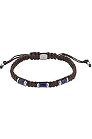 Fossil Armband för män, alla staplade, Sodalite Station Bracelet, längd: 250mm, bredd: 8mm, JF04470040