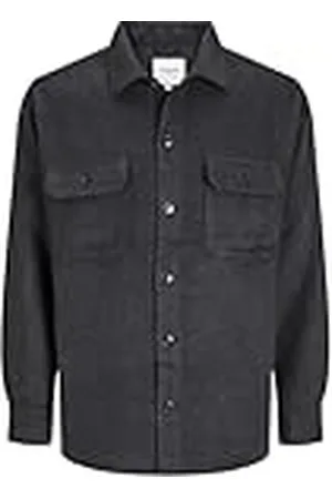 JACK & JONES JACK&JONES PLUS Jjebradley Ollie Overshirt Ls Noos Pls skjortjacka, , 6XL