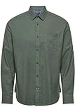 Only & Sons Onsroad Life Reg Melange Ls skjorta långärmad skjorta, , L
