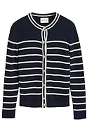 GANT Ribbed Breton cardigan, , L