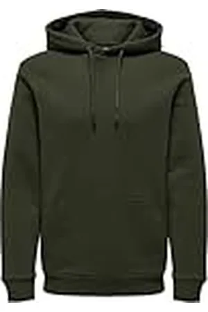 Only & Sons Mäns On⤞es Life Hoodie Sweat Noos Sweatshirt med huva, , XS