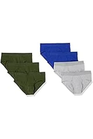 Amazon Bomullströja för män (finns i stora och långa), 7-pack, , Large
