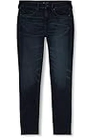 True Religion Herr Mick Slouchy Skinny Fit Jean, Mörk gruvare, 29W