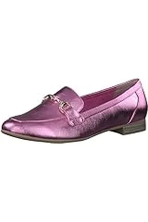 Marco Tozzi Dam, Feel ME fotsäng, mjukt foder, 2–24213–41 tofflor, rosa metall, 36 EU, , 36 EU