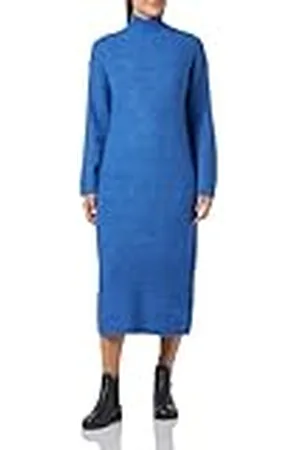 SELECTED Damer Slfmaline Ls stickad klänning High Neck Noos stickad klänning, , XS