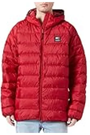 Tommy Hilfiger Tjm huvtröja Lt dunjacka ext dunjackor, XS, röd, , L