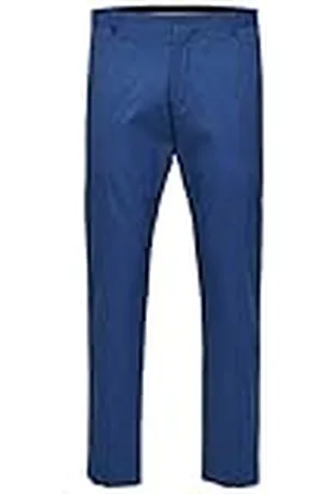SELECTED Herr slhslim-mylologan Insig. Blue TRS B Noos kostymbyxor, , 42 SE
