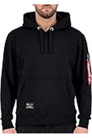Alpha Industries Herr huvtröja Fighter Squadron Black, , XXL