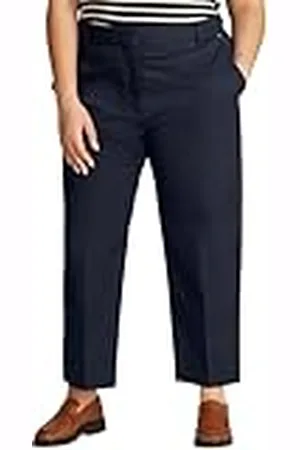 Tommy Hilfiger Kvinnors CRV CO SLIM RAIGHT KINO WW0WW46085, blå, 48, , 48