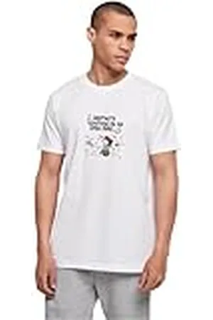 Merchcode Herr Peanuts Chestnuts Basic Round Neck T-shirt, normal passform, bomull 100%, S, , S
