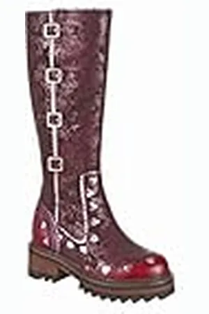 Irregular Choice Dam kallt hjärta mode stövel, , 43 EU