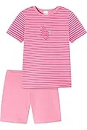 Schiesser Mädchen Schlafanzug Set Pyjama kurz - 100% Organic Bio Baumwolle - Größe 92 bis 140