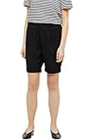 Kaffe Dam shorts vanlig passform fickor casual vanlig längd elastisk midja, , 36