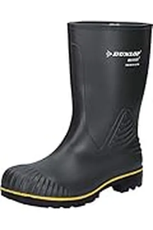 Dunlop B440631.AF Acifort KUIT, regnstövlar, Grön svart, 45 EU