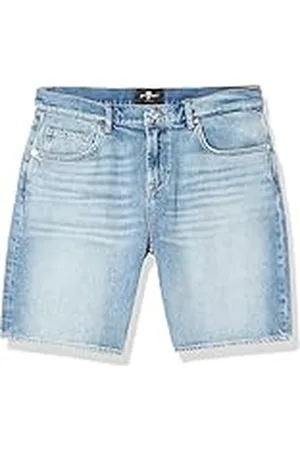 7 for all Mankind Herr JSSRC100 Denim shorts, Light Blue, normal