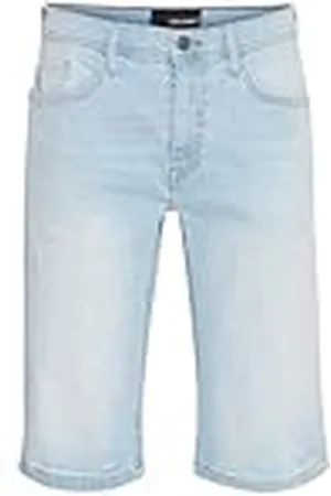 Blend Denim Capri jeansshorts för män, , XL