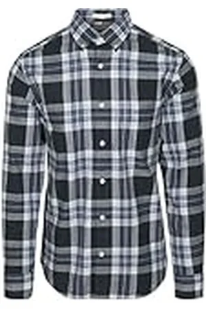 GANT REG Tartan Melange Check Shirt, , L