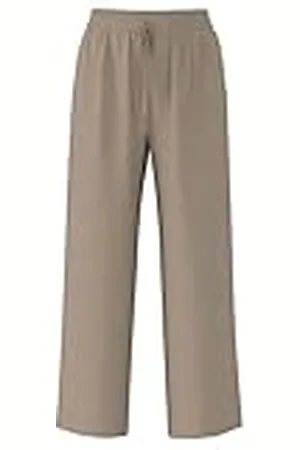 SELECTED Damer Slfviva-gulia Hw Long Linen Pant Noos tygbyxor, , 42 SE