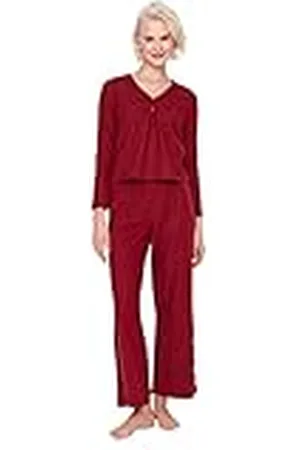 Trendyol Dam Enfärgad Stickad Pyjamas Set (paket med 2), , M