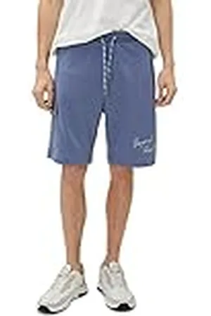 Koton Herr cargoficka detaljerad dragsko slogantryck slim fit shorts, , S