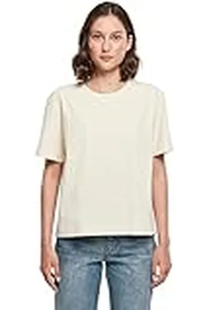 Build Your Brand Dam-t-shirt damer Everyday Tee whitesand L, , L