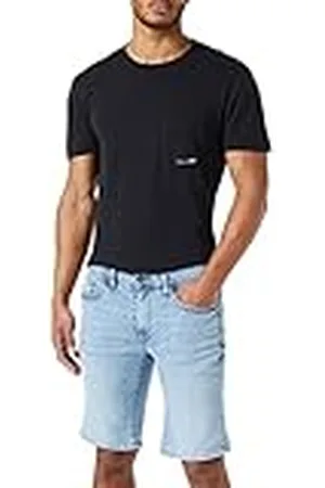 Blend Herr denim jeansshorts, 200288/denim bleach blå, S, , S
