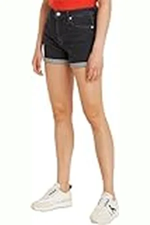 Calvin Klein Jeans dam Mid Rise shorts, , 34W