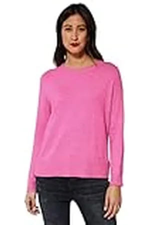 Street one Dam A302111 stickad tröja, rosa Crush Melange, 46, , 46 SE