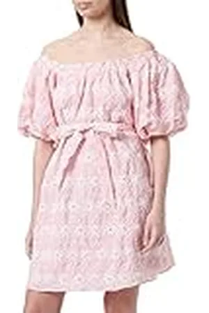 Koton Dam off the shoulder tusensköna detalj mini klänning, , 42
