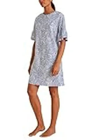 Calida Damer Favourites Paisley nattlinne, sodalite blå, standard, , one size
