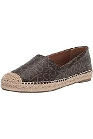 Calvin Klein Damer populära ballerinaskor, espresso-logotyp, 37 EU, , 37 EU