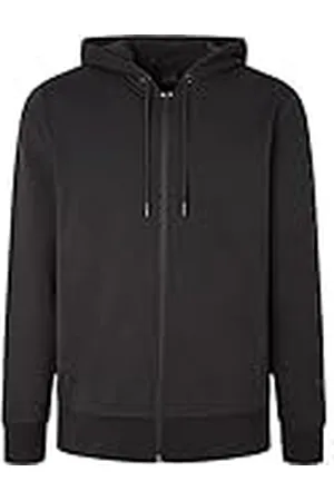 Hackett Herr Essential Hoodie FZ huvtröja med huva, , S