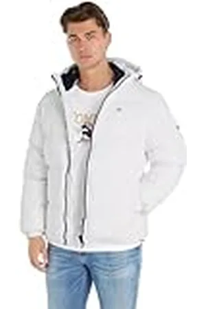 Tommy Hilfiger Tjm Essential DM0DM15447 Dunjacka Herr, Vit, XL