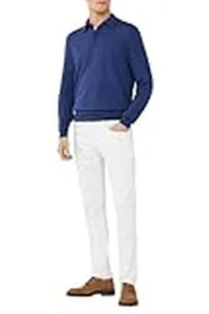 Hackett Herr ecru denim jeans, , 33W / 32L