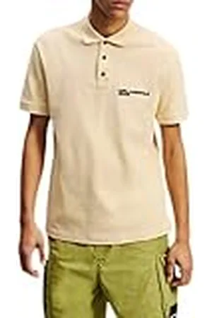 Karl Lagerfeld Regular Pique pikétröja, män, Brown, Polo, , XS