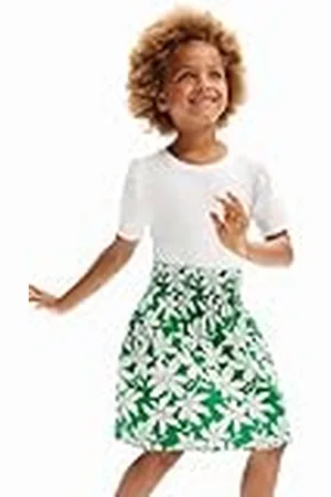 Desigual Designual Flickors Vest_aldana klänning, grön, 14 år, , 14 År