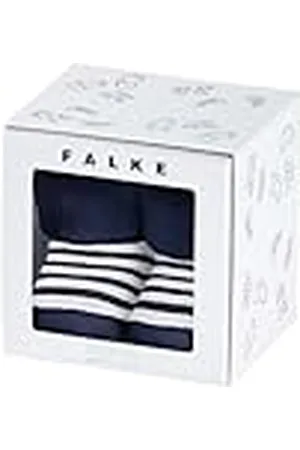 Falke Strumpor första ringask bomull baby vit rosa många fler färger korta babystrumpor med motiv tjocka med plysch och randiga i presentförpackning 1 par, , 50/56 cm