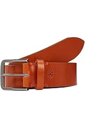 Calvin Klein Jeans herr klassisk platt R LTHR bälte 35 mm K50K511421 fast, brun (ognac), 115, , 115