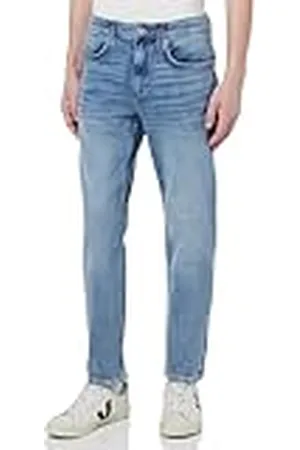 QS by s.Oliver Sales GmbH & Co. KG/ Herrjeans, byxor, York raka ben, jeansbyxor, York raka ben, , 31W x 34L