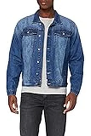 Enzo Jeansjacka för män, , XL