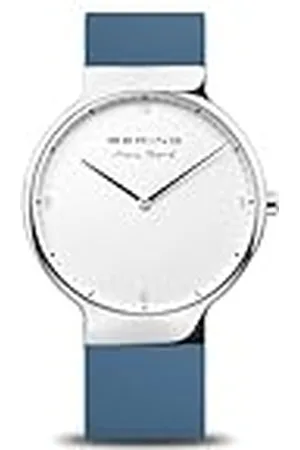Bering Unisex Analogt Quarz Max René Collection armbandsur med Silikon Armband och Safirglas