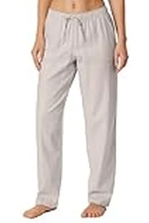 Schiesser Dam byxor korta linneblandning + relax pyjamasunderdel, , 44, , 44