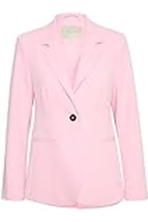 Kaffe Blazer Single Breasted Notch Lapel Regular Fit Jetted Pockets, , 32