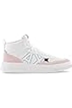 Armani Exchange Dam komfort passform, Cow Mede, Side Sewn Logo Sneaker, , 38 EU