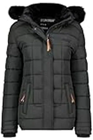 Geographical Norway Badeli Lady Utomhusjacka för dam – vattentät jacka för kvinnor, långärmad regnjacka – regnrock för vår, sommar, höst, vinter ( , M), , M