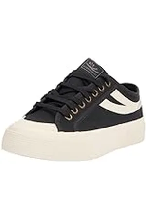 Superga 2750 BAND 3.0, Unisex - Vuxen Spetsar Shoe, Svartvit Elfenben, 40 EU, , 40 EU