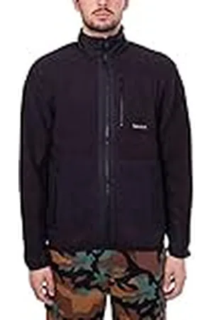 Timberland Mäns väst i återvunnen fleece, Nero, XXL