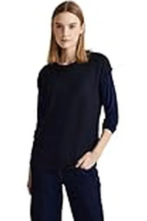 Street one Ltd Qr Knit Look Top Shirt, , 42