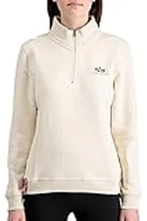 Alpha Industries Tröja med halv dragkedja SL Sweatshirt för damer
