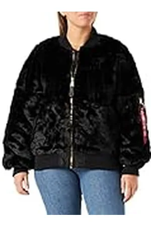 Alpha Industries MA-1 OS Fur Bomberjacka för damer